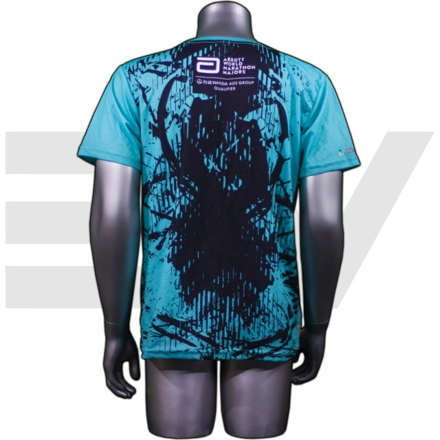City Capital Blue Open Sleeve Shirt2-min